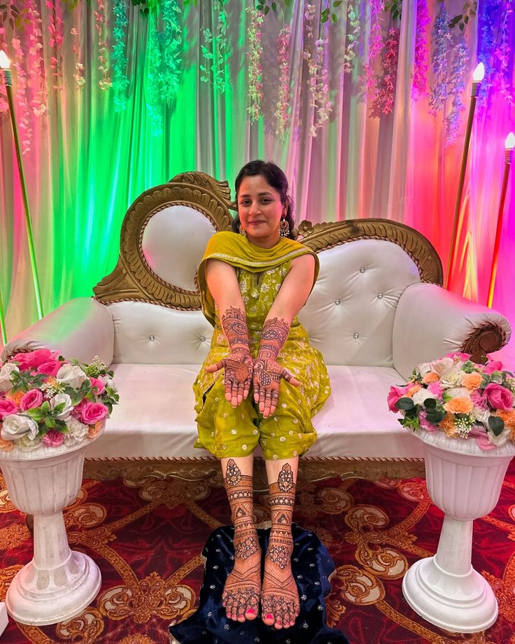 Indo-Arabic Fusion Mehndi