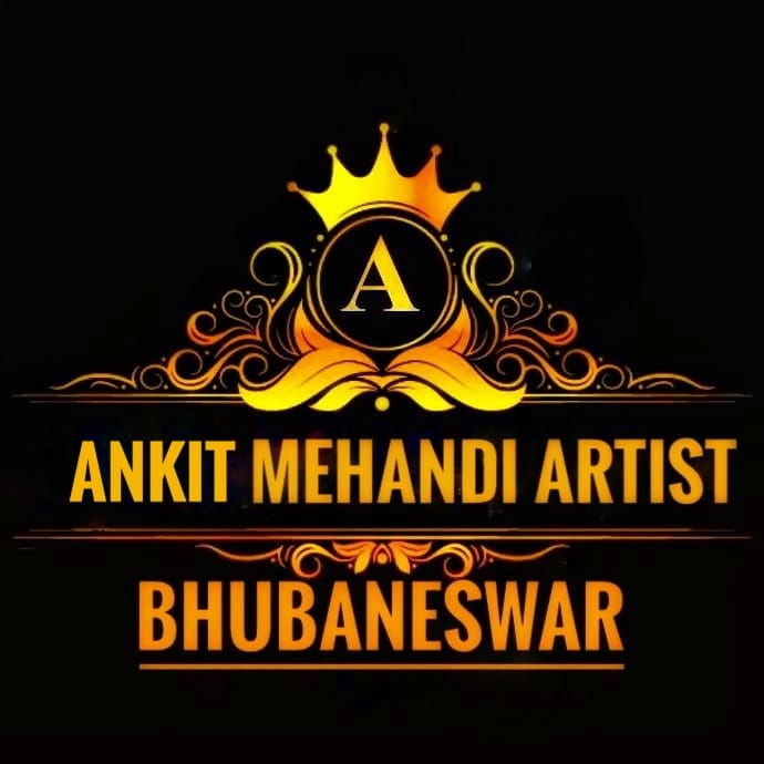 Ankit Mehandi Art Logo